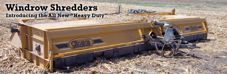 Windrow Shredder